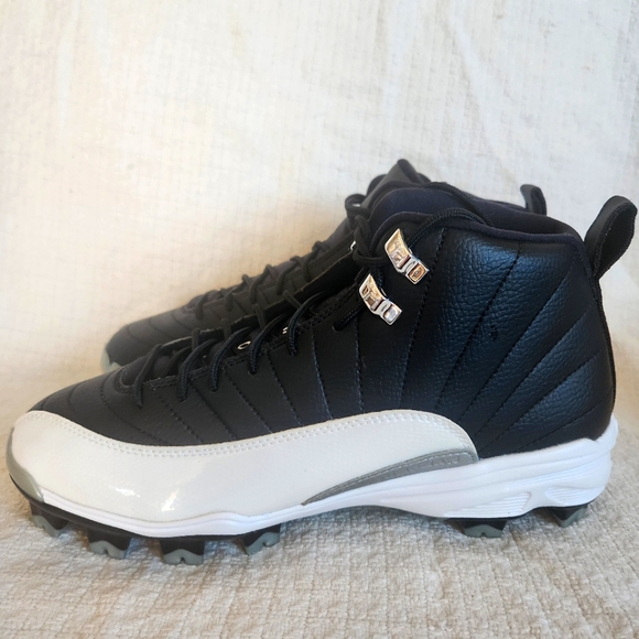 Men's Nike Air Jordan Retro XII 12 Playoff MCS Cleats Baseball Molded - Picture 5 of 15